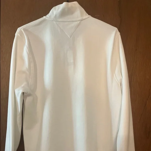 Rare Vintage Tommy Hilfigure Quart Zip Sweater with Embroidered Logo